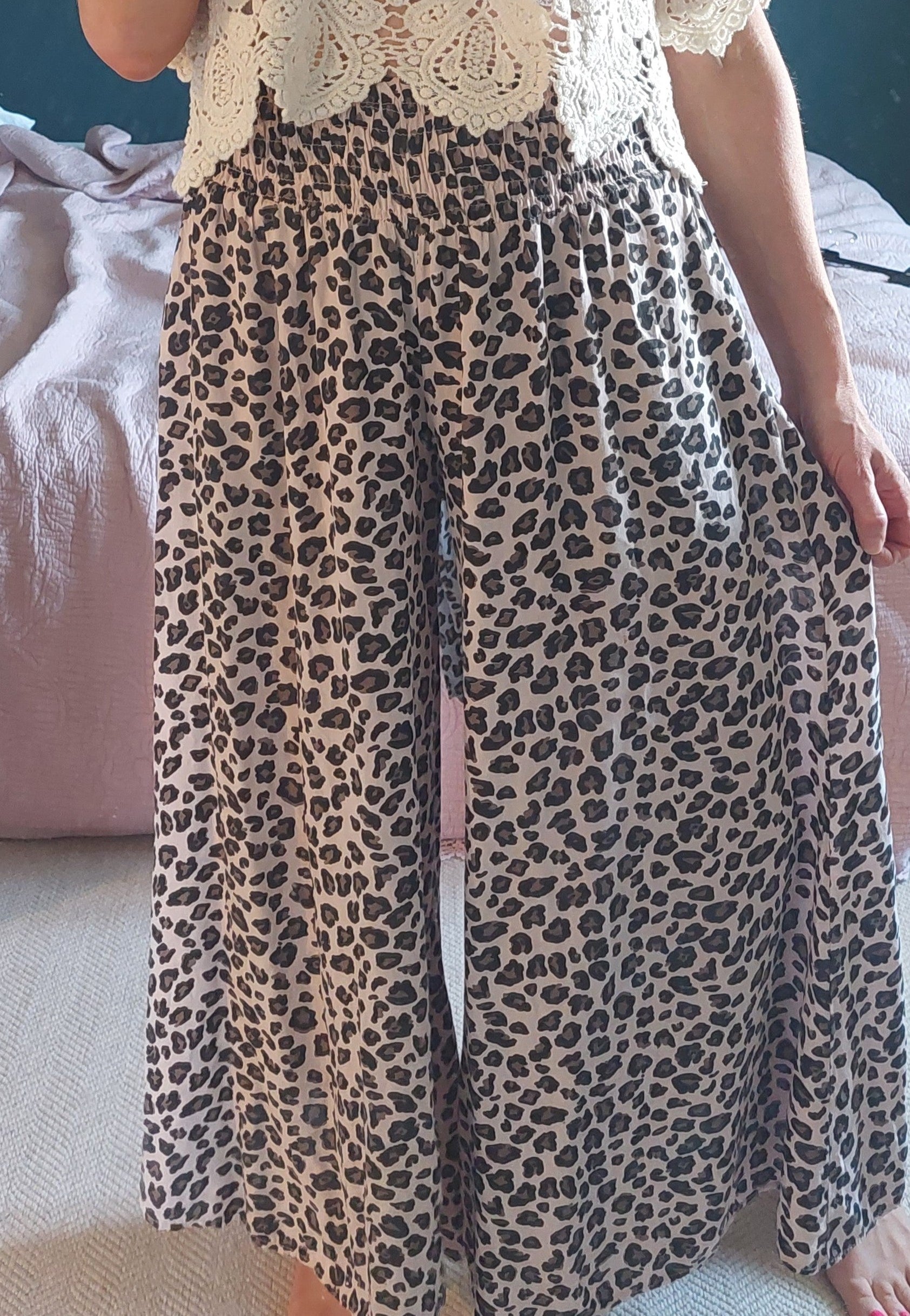 Blush palazzo pants cheap