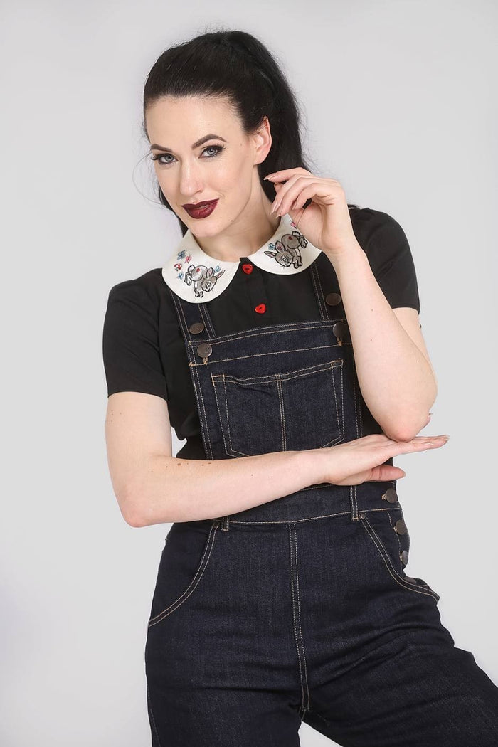 Denim Dungarees