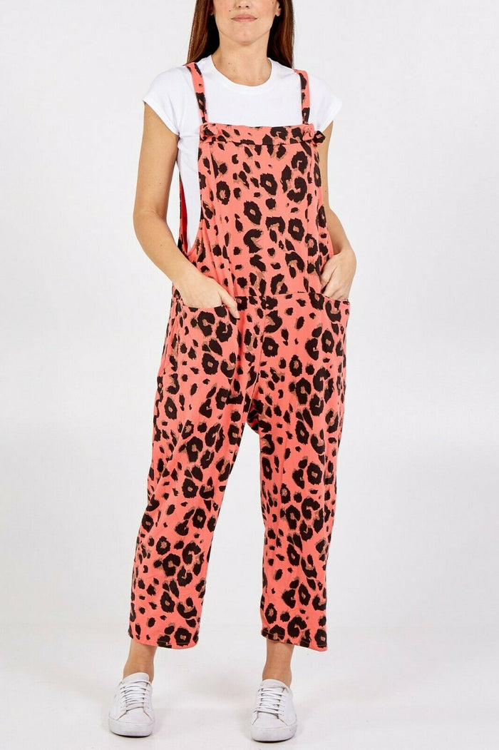 Pattern Dungarees
